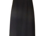 Casual Corner Black Spaghetti Strap Dress Size 8 Lined Full Length - $29.65