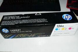 HP LASERJET Original HP Toner - 126A - Yellow CARTRIDGE ONLY RARE OEM #4 - $41.40