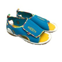 Keen Footwear Girls Knotch River Sandals Blue Colorful 5 - £19.18 GBP