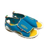 Keen Footwear Girls Knotch River Sandals Blue Colorful 5 - $24.00