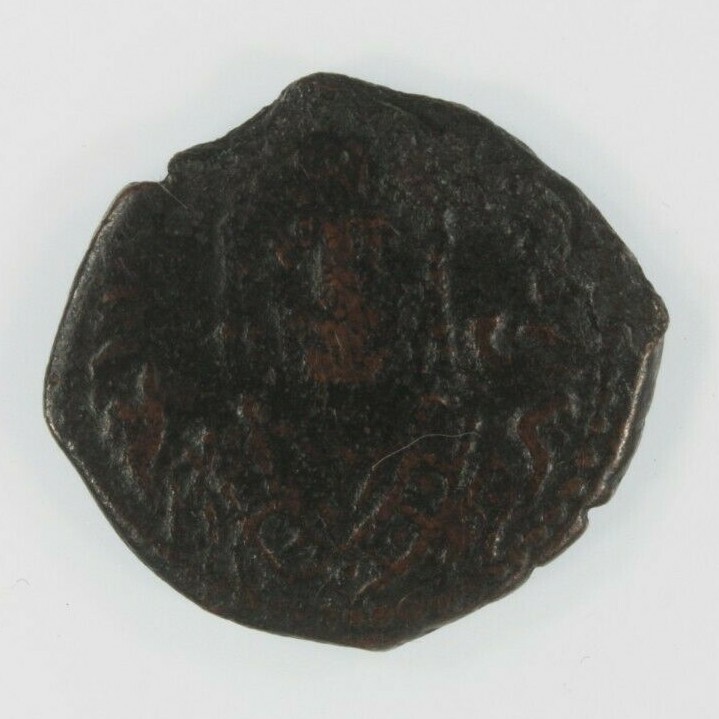 Byzantine 1/2 Follis Emperor Maurice of the Eastern Roman Empire Theopolis Item image 2