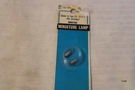 HO Scale Calelectro, Package of 2, Miniature Lamp Bulbs Type 373 12-14V - £9.41 GBP