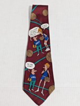 Richard L Torrey Bench Warmers Basketball Novelty Necktie Tie Silk Made ... - £7.62 GBP