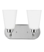 Generation Lighting 2 Light 12 inch Vanity, Chrome, 4415202-05 - €26,84 EUR