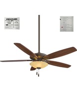 F22L-ORB-TS Mojo 52 Inch Ceiling Fan With LED Light Kit in Oil Rubbed Br... - €120,34 EUR