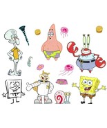 Roommates Spongebob Squarepants Wall Decal Set RMK4349SS - $166.84 MXN