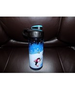 Cool Gear Penguins skating Water Bottle BPA Free 16oz Blue NEW - $312.92 MXN