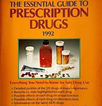 1992 Essential Guide To Prescription Drugs VTG PB Medical Encyclopedia BKBX11 - $29.99