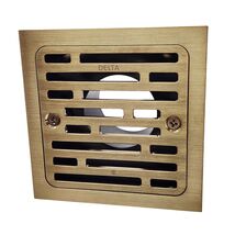 Delta DT062412-CZ 4" Tile-In Square Shower Drain - Champagne Bronze - $64.90