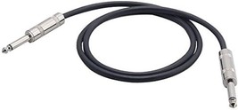 - - 1/4&#39;&#39; Male To 1/4&#39;&#39; Male Guitar/Instrument Phono Cable - 3 Ft - £15.73 GBP