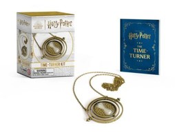 Harry Potter Time Turner on Chain &amp; Mini Quotes &amp; Images Book Revised NEW SEALED - £10.44 GBP