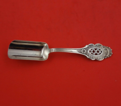 Italian Silver by Various Makers 800 Silver Tea Caddy Scoop 4 7/8&quot; Pierced - £100.08 GBP