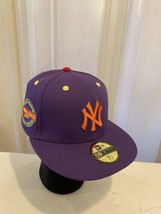 Yankees Inaugural Season Purple cap size 7 1/4 - £39.56 GBP