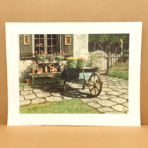 Chuck Huddleston &quot;Murphy&#39;s Wheel Barrow&quot; Signed Lithograph Print 292 of 750 - £8.93 GBP