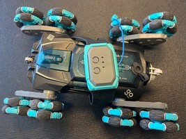 Gesture Sensing RC Stunt Car 4WD Lights Music Spray Remote Control Kids ... - $393.49 MXN