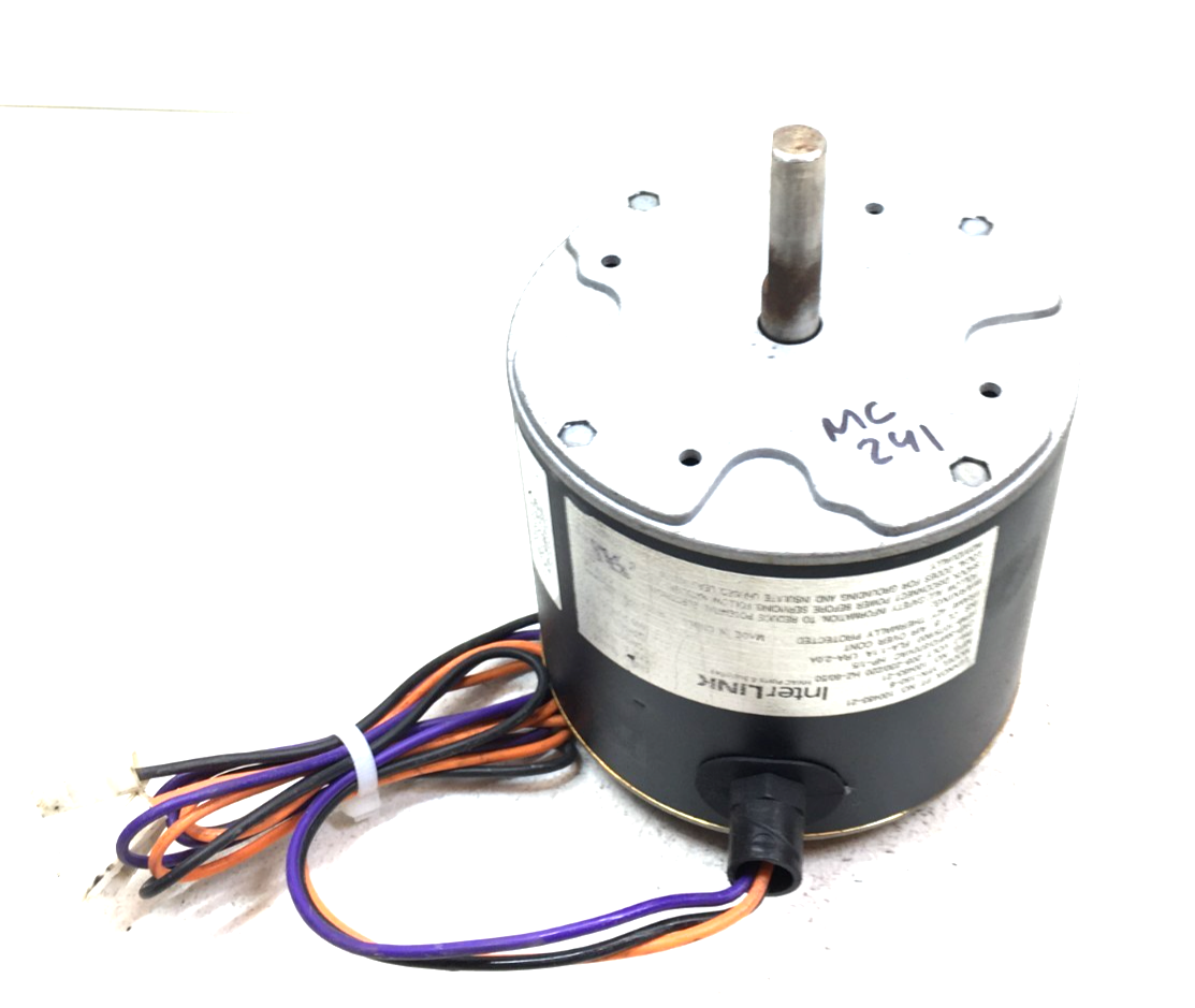 InterLink YFK-150-6 Condenser Motor 100483-21 230V 1075/900 RPM used #MC241 - $99.00