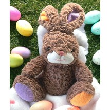 Easter Bunny Stuffed Animal Adventure Rabbit Plush Toy 12&quot; Sitting Cottontail - $12.95