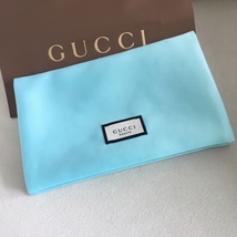 NEW GUCCI Beauty Satin Cosmetic Makeup Bag Pouch VIP Gift with Original Packing - £23.87 GBP