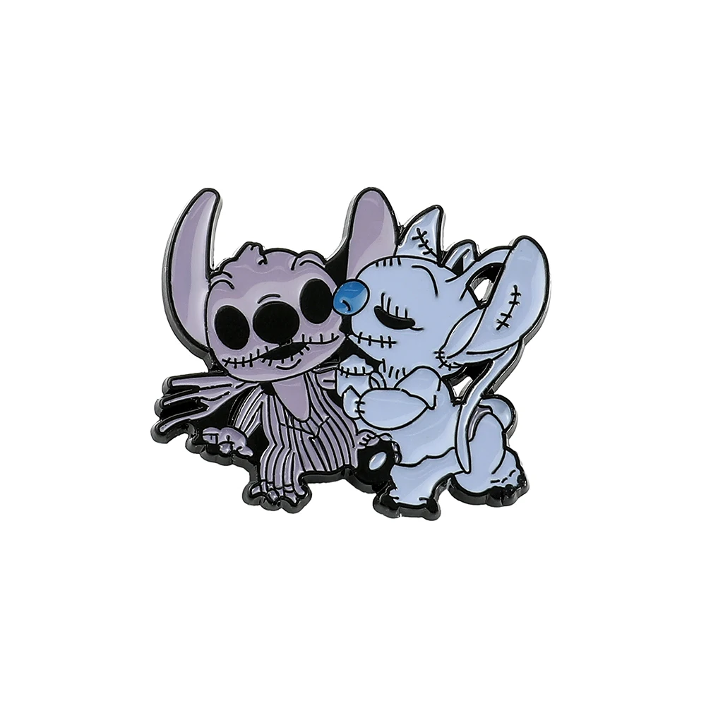 Stitch Lapel Pins for Backpack Accessories Cartoon Lilo -Stitch Enamel B... - $1.68