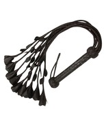 Genuine Leather Flogger , Cowhide Leather Black 09 Rose Tails Heavy Duty... - €24,06 EUR