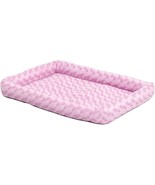 Small Pink Dog Bed Pet Cat Crate Mat Cushion Warm Washable Soft House Ke... - $19.34