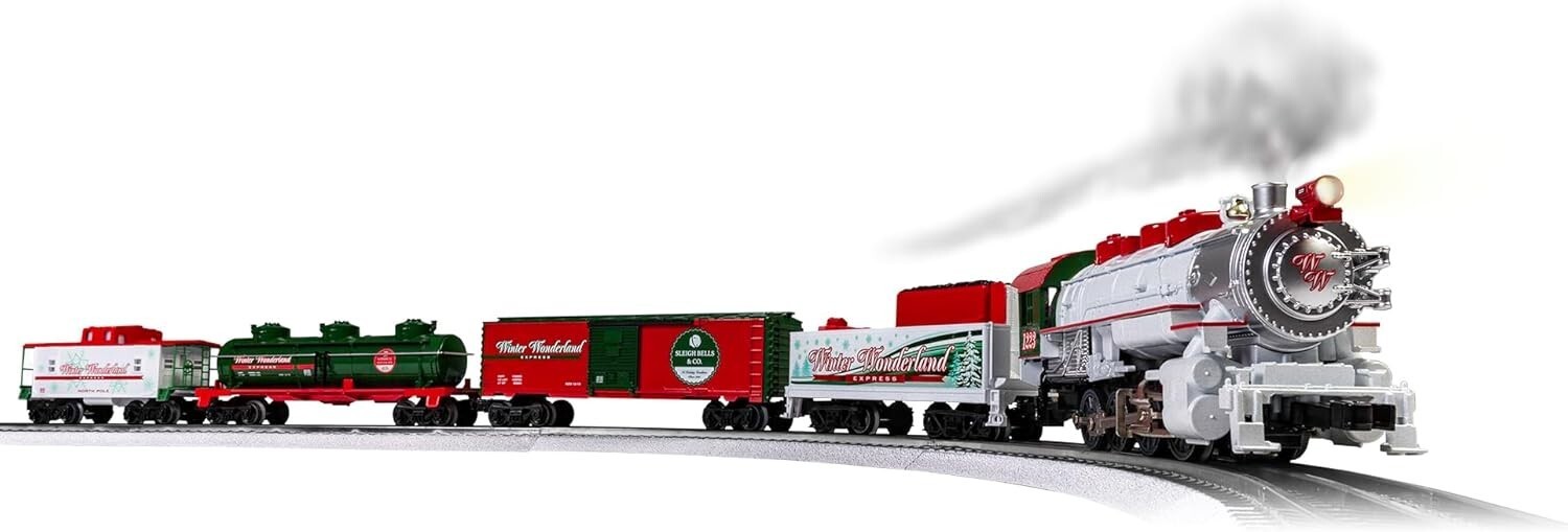 LIONEL WINTER WONDERLAND LIONCHIEF BLUETOOTH 5.0 TRAIN SET O GAUGE 2323100 USED Item image 4