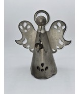 Regal Quality Silver Hong Kong Silver Plated Angel Candle Holder - $19.80