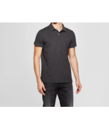 Goodfellow &amp; Co™ ~ Small ~ Short Sleeve ~ No Roll Collar ~ Railroad Gray... - $42.10 CAD