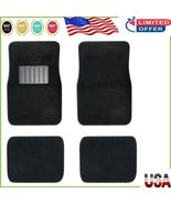 Universal 4-Pc Carpet Floor Mats Set with Vinyl Heel Pad for Cars, SUVs,... - $1,107.60 MXN