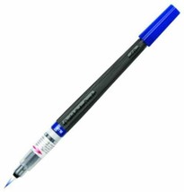 NEW Pentel Arts Color Brush Pen BLUE, GFL-103, Nylon Tip Calligraphy Ref... - £4.62 GBP