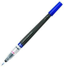 NEW Pentel Arts Color Brush Pen BLUE, GFL-103, Nylon Tip Calligraphy Ref... - £4.71 GBP