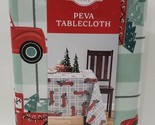 Holiday Time 60&quot;x 102&quot; Rectangle PEVA Tablecloth - £11.96 GBP