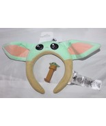 Disney Star Wars Grogu Baby Yoda Ear Headband The Mandalorian New W/Tags - £11.93 GBP