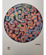 Keith HARING Signed - Round Monkey Jigsaw  - Certificate  - £46.75 GBP