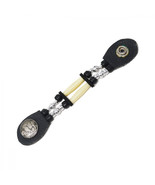 White Bead Buffalo Nickel Vest Extender - $467.94 MXN