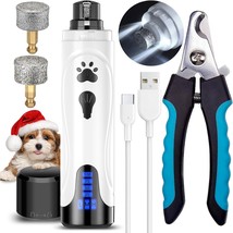 YABIFE Dog Nail Grinder, Dog Nail Trimmers and Clippers Kit, - $32.25
