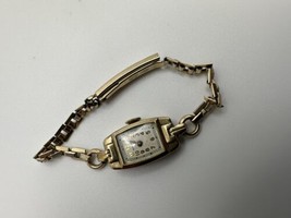 Vintage 15mm Woman’s Waltham 10k GF Watch 6” BrB6 - $49.50