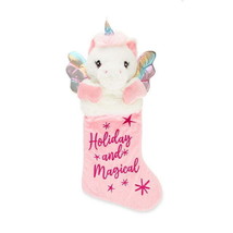 19.5 in Animated Unicorn Stocking, by Holiday Time - £14.86 GBP