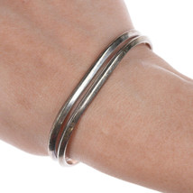 6 3/8&quot; retro Mexican sterling bracelet - $67.57