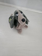 Rare Green Hush Puppies Special Edition Bean Bag Plush 5” Dog New - $14.01