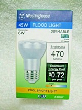 Westinghouse 45 Watt Equivalent Dimmable Flood Light Bulb-Cool White 3000K-$AVE - £11.77 GBP