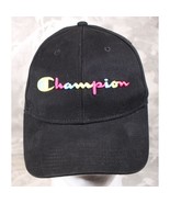 Champion Rainbow Spell Out Embroidered Hat Golf Cap Ball Cap - £7.60 GBP