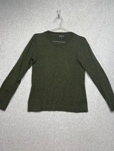 J. Crew Wool Pullover Sweater Womens S Modern Career Heather Green Minim... - $36.88