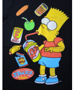 BART SIMPSON T-SHIRT Medium GREAT GRAPHICS Official 100% Cotton FREE SHIPPING - $352.52 MXN