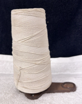 Antique Primitive Countertop String Holder Cast Metal Butcher Baker 7 1/2" - $34.65