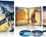 Avatar The Way of Water Steelbook 4K Ultra HD + Blu-Ray + Digital New Se... - $49.98