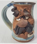 “Dad” 1980 Mahon Stoneware Coffee Mug Handcrafted Signed Father&#39;s Day Gift - $49.00