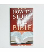How to Study the Bible Study Paperback Religion Instruction Book by Robe... - $73.55 MXN