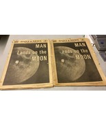 Lot Of 2 Daily News - July 21, 1969 - Man Lands On The Moon - $17.81