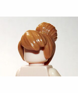 Minifigure Dirty Blond Female Hair With Bun For US Seller - $3.23